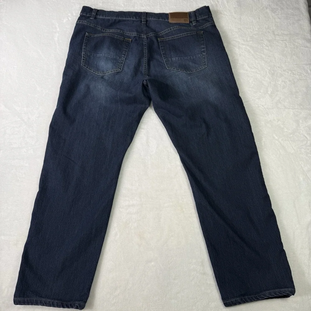 Travis Mathew‎ Jeans Mens 36x28 Blue 5 Stretch Denim Legacy Lightweight